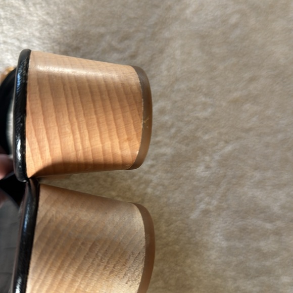 Chanel Vintage CC Clog Sandals / Size 10B - Picture 9 of 11